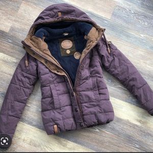 Naketano size medium heavy winter jacket EUC